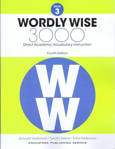 hc様　WORDLY WISE 3000 レベル6and7 Wordly Wise 3000 Book 7 Student Book, 4th Edition (ISBN